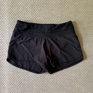 Lululemon Athletica black shorts.